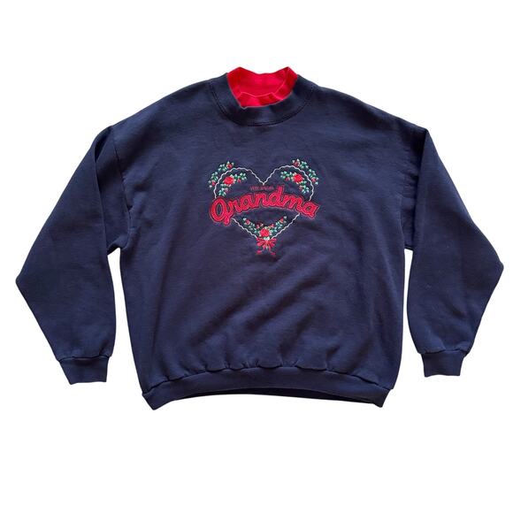 Vintage Endless Designs Sweatshirt XL Special Grandma Made in USA Grandmacore - Picture 1 of 11